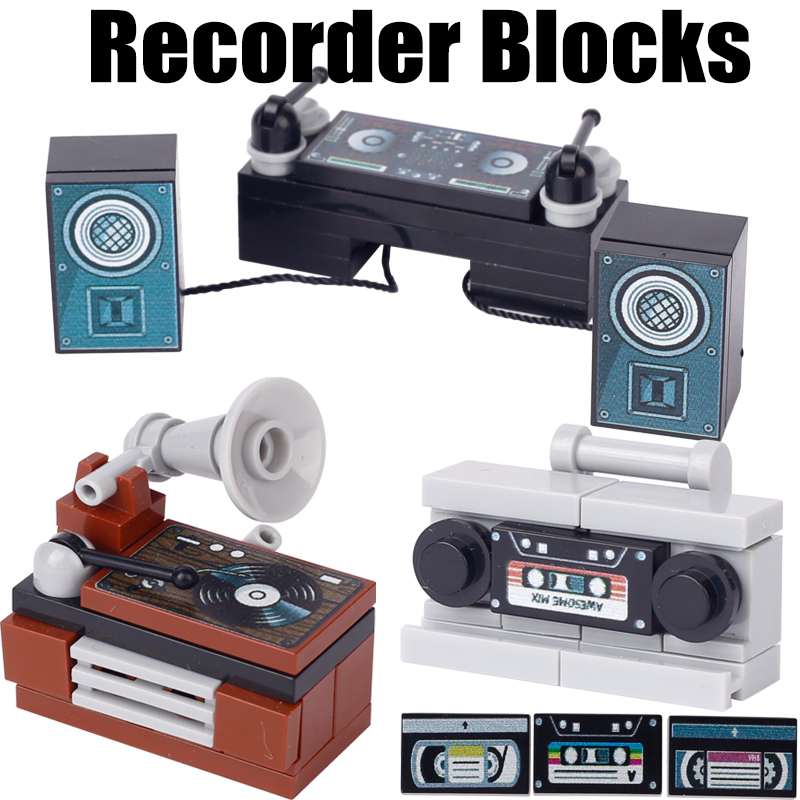 Lego Minifigure Holder - Décennie s de construction City Music