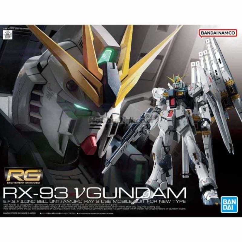 En stock, Bandai RG 1/144 RX-9 - Bandai Model Gundam Rg avis et prix