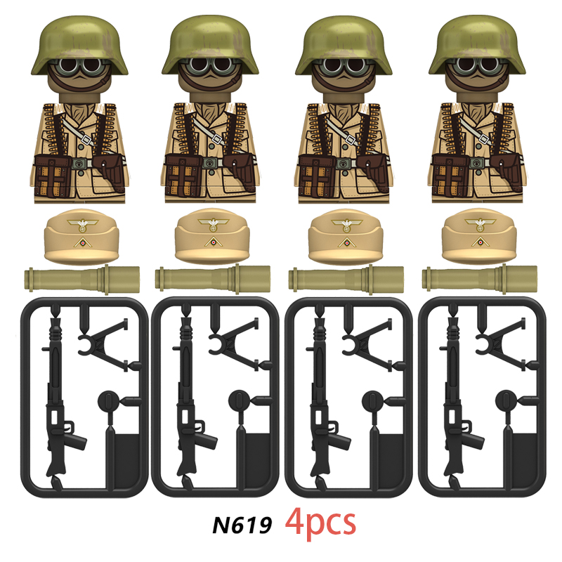 Figurines militaires chaudes b - Lego Minifigure Holder avis et prix