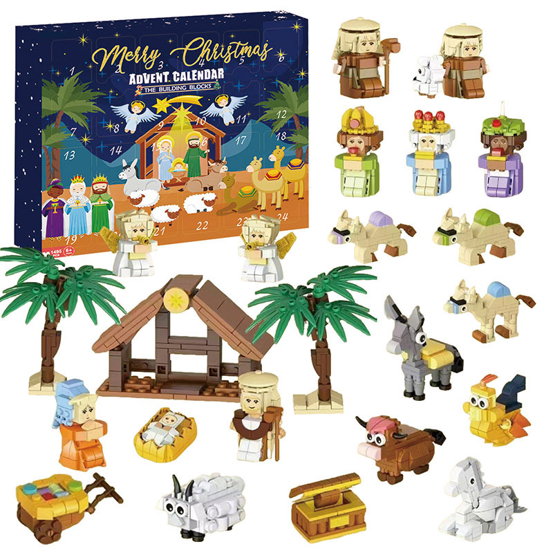 Boîte cadeau calendrier de l'a - Building Block Mini avis et prix